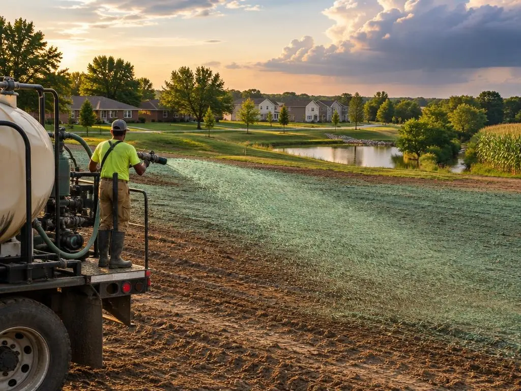 Builder & Commercial Hydroseeding in Indianapolis, IN